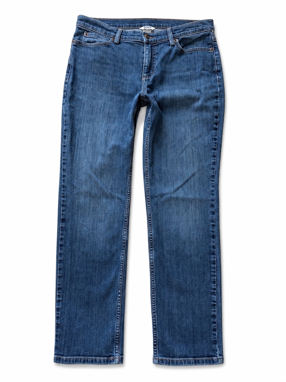 Duluth Trading Co Women’s Jeans Size 10 x 29 Medium Wash Straight Leg